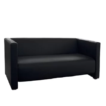 Sofa Q3 BLACK schwarz mieten - bei SUITESTUFF GmbH