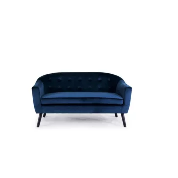 Sofa 2-Sitzer COZY blau mieten - bei SUITESTUFF GmbH